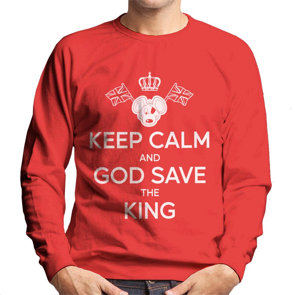 Danger Mouse Keep Calm And God Save The King Men's Sweatshirt-ALL + EVERY