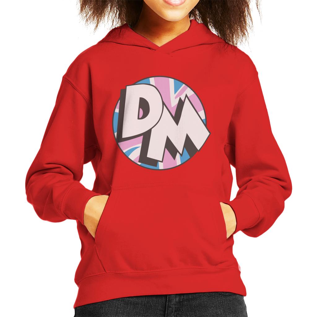 Danger Mouse Initials Union Jack Kid's Hooded Sweatshirt-ALL + EVERY