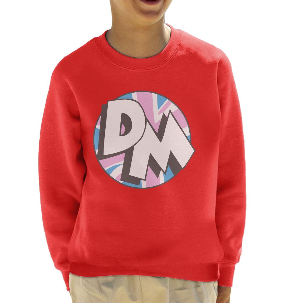 Danger Mouse Initials Union Jack Kid's Sweatshirt-ALL + EVERY