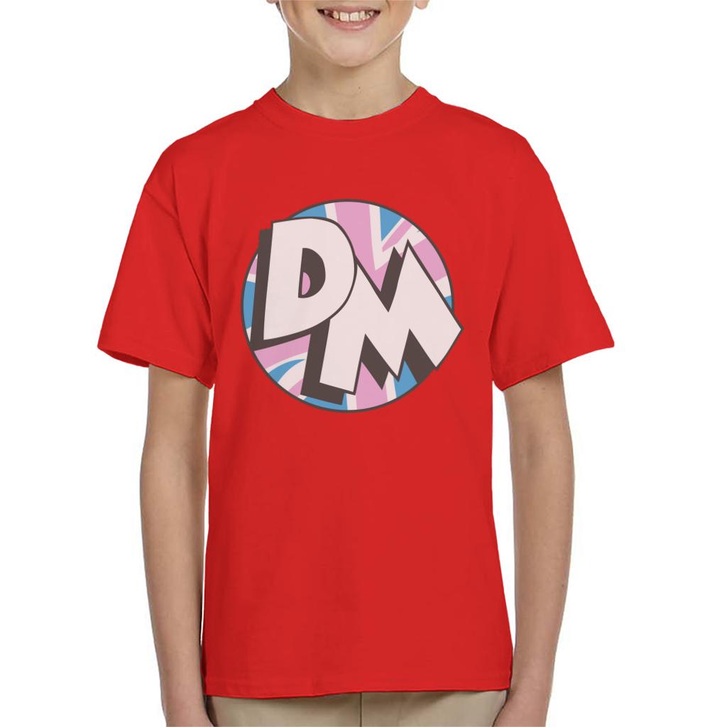 Danger Mouse Initials Union Jack Kid's T-Shirt-ALL + EVERY