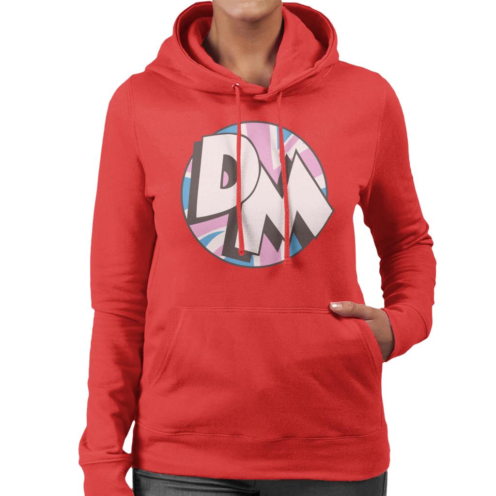 Danger Mouse Initials Union Jack Women's Hooded Sweatshirt-ALL + EVERY