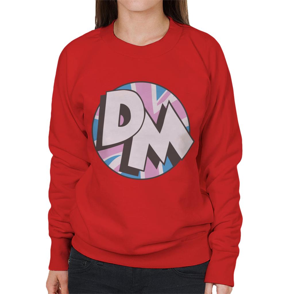 Danger Mouse Initials Union Jack Women's Sweatshirt-ALL + EVERY