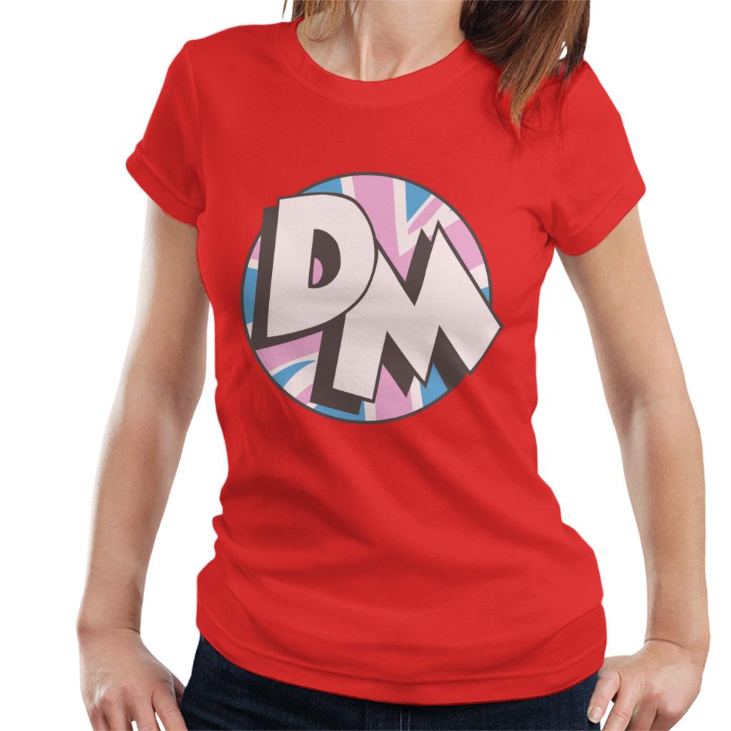 Danger Mouse Initials Union Jack Women's T-Shirt-ALL + EVERY