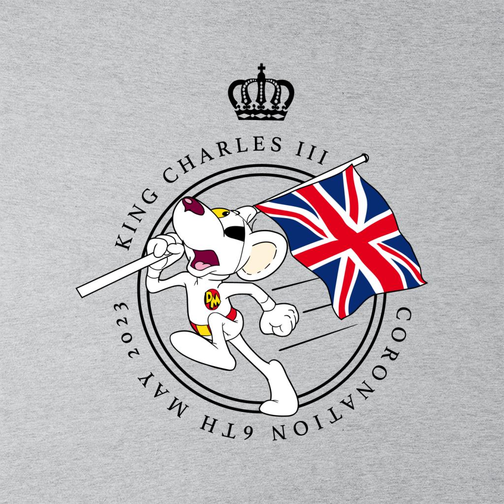 Danger Mouse King Charles III Coronation 2023 Kid's T-Shirt-ALL + EVERY