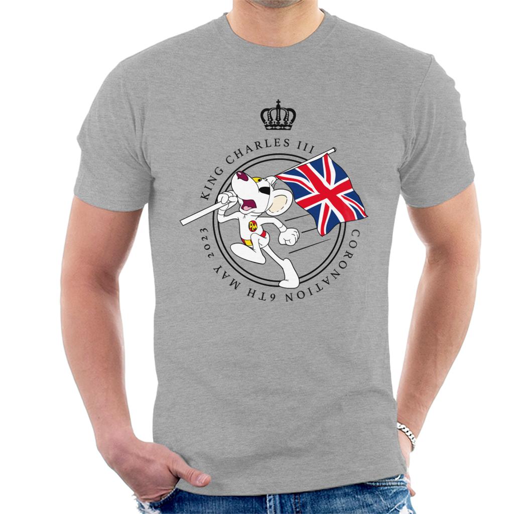 Danger Mouse King Charles III Coronation 2023 Men's T-Shirt-ALL + EVERY