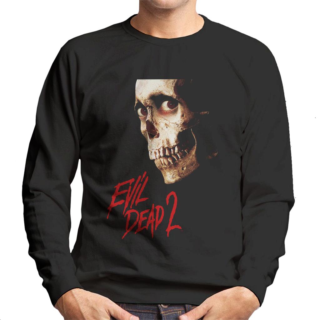 Evil Dead 2 Cinematic Skull Men's Sweatshirt-ALL + EVERY