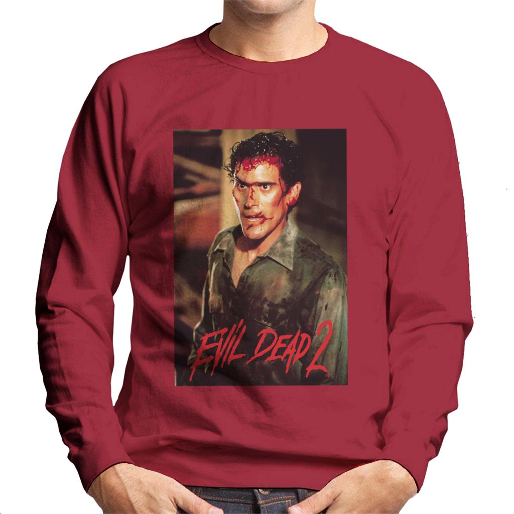 Evil Dead 2 Ash Williams Men's Sweatshirt-ALL + EVERY