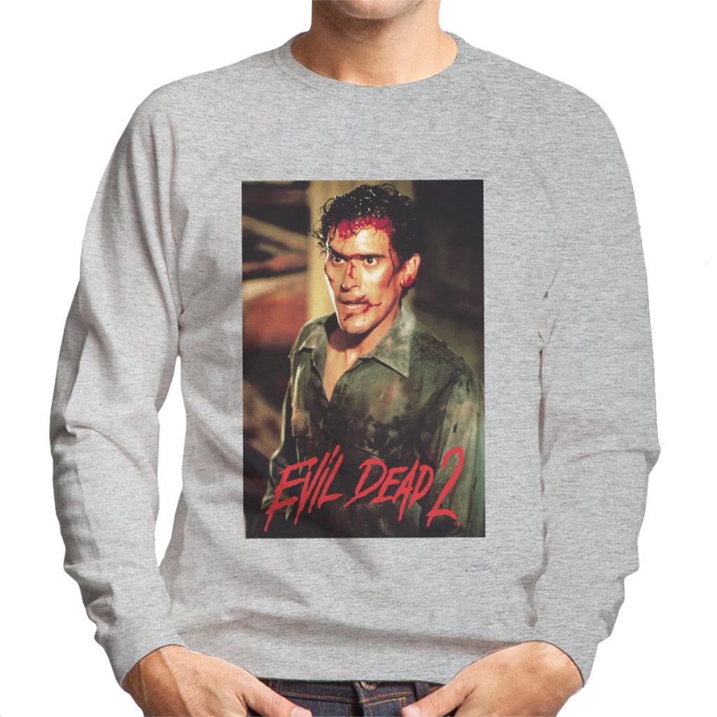 Evil Dead 2 Ash Williams Men's Sweatshirt-ALL + EVERY