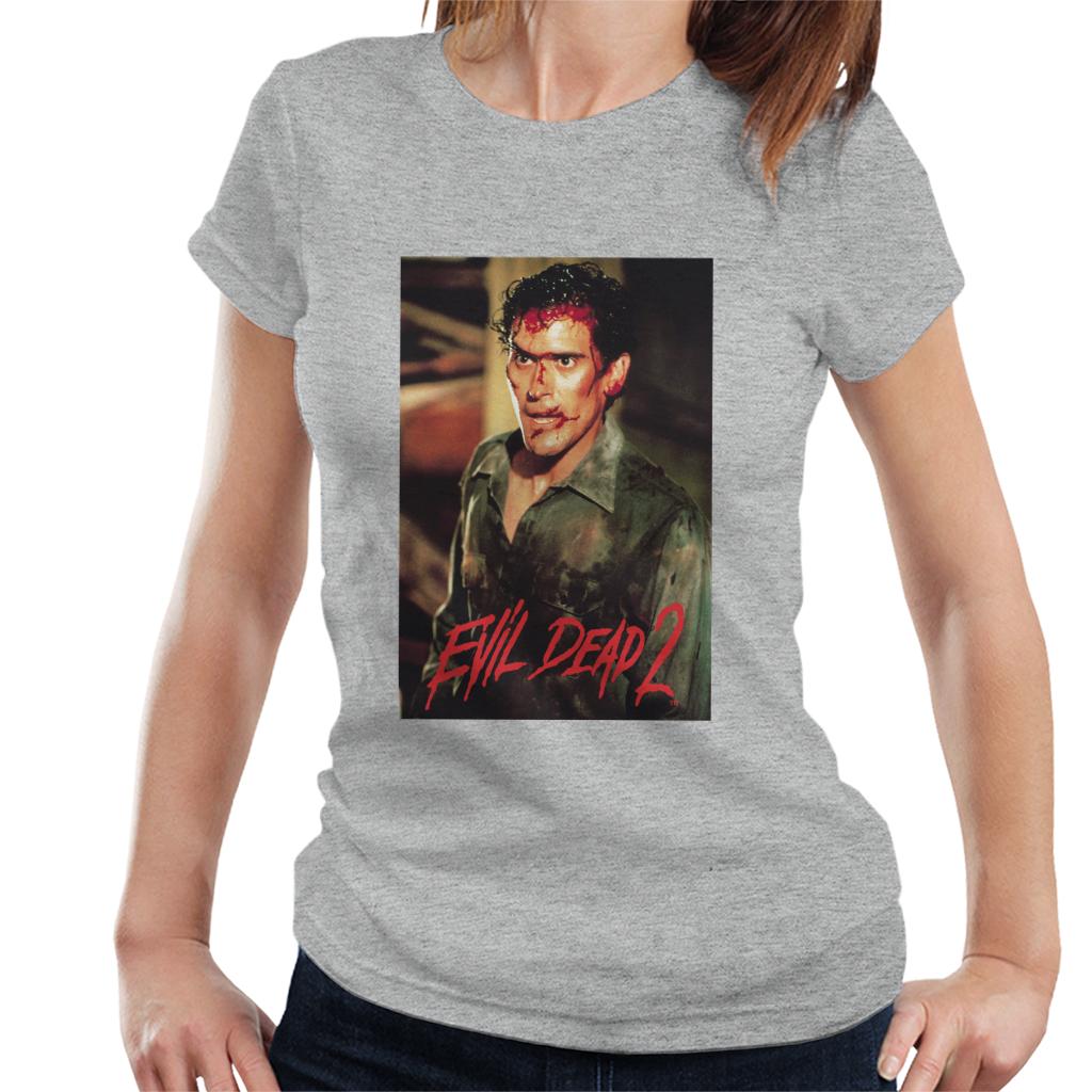 Evil Dead 2 Ash Williams Women's T-Shirt-ALL + EVERY