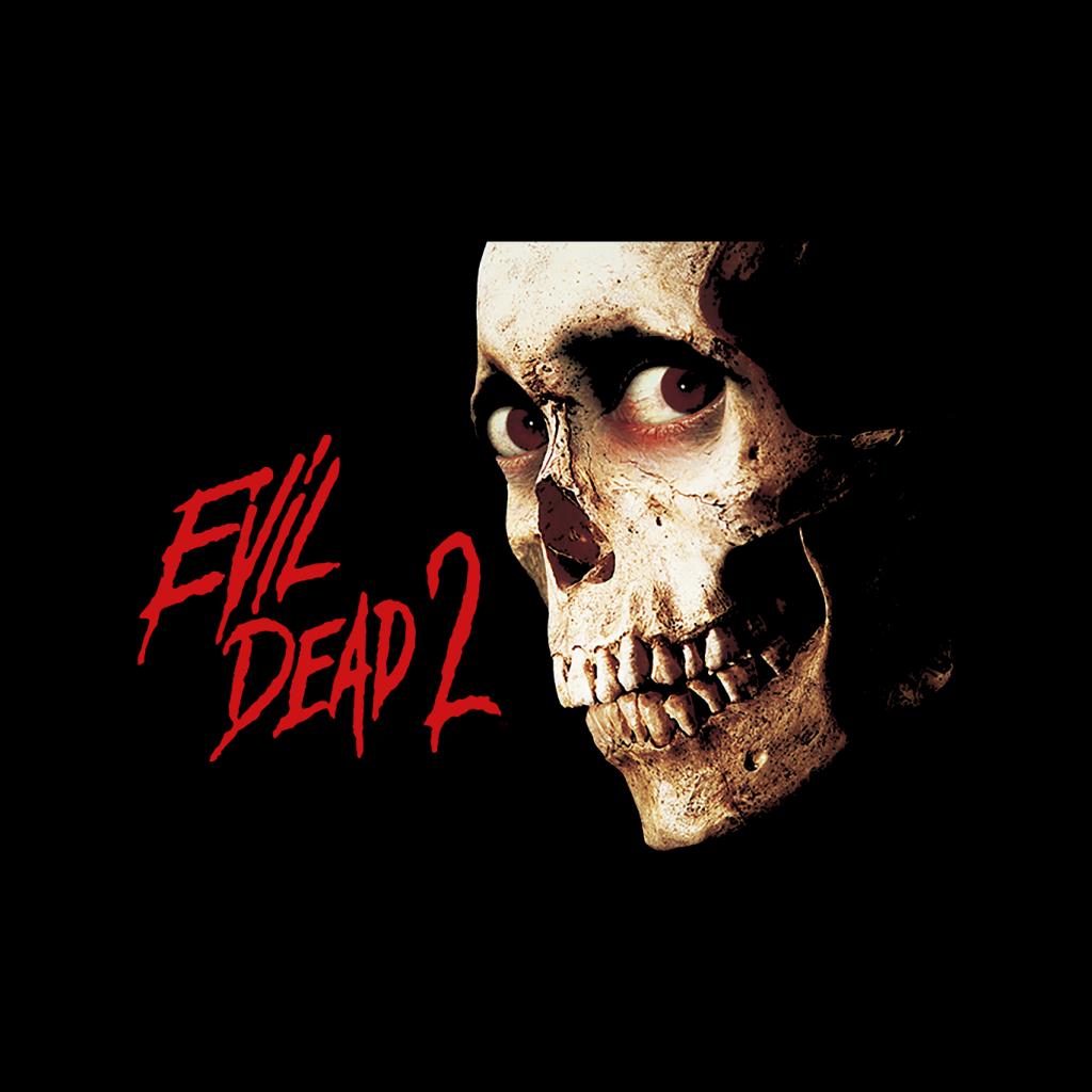 Evil Dead 2 Dead By Dawn Skull Men's T-Shirt-ALL + EVERY