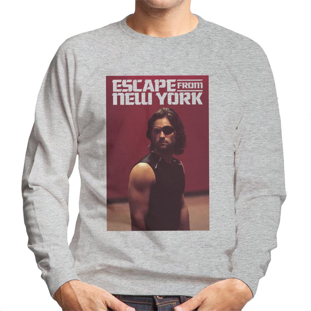 Escape From New York Snake Plissken Still Men's Sweatshirt-ALL + EVERY