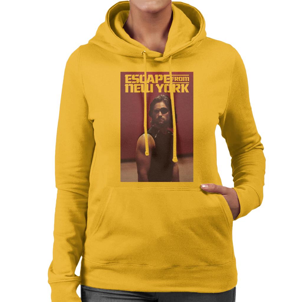 Escape From New York Snake Plissken Still Women's Hooded Sweatshirt-ALL + EVERY