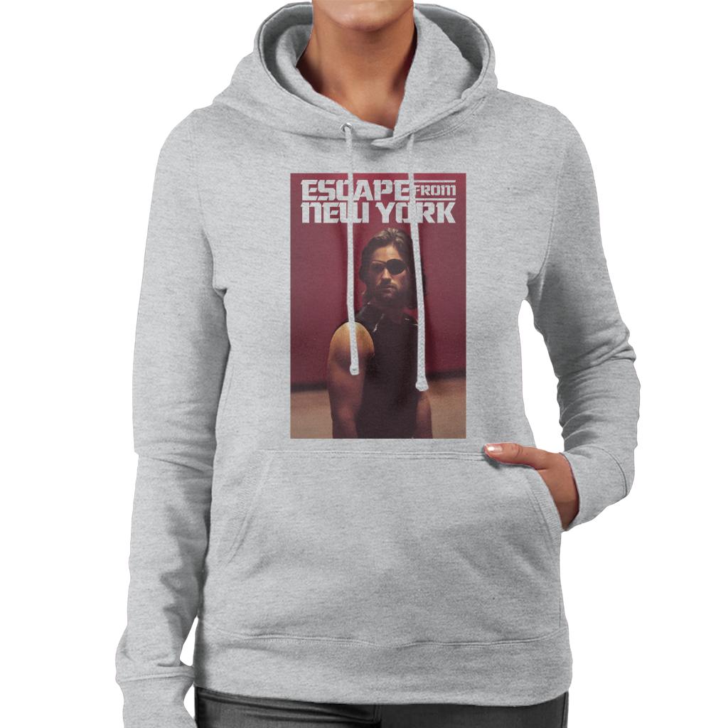 Escape From New York Snake Plissken Still Women's Hooded Sweatshirt-ALL + EVERY