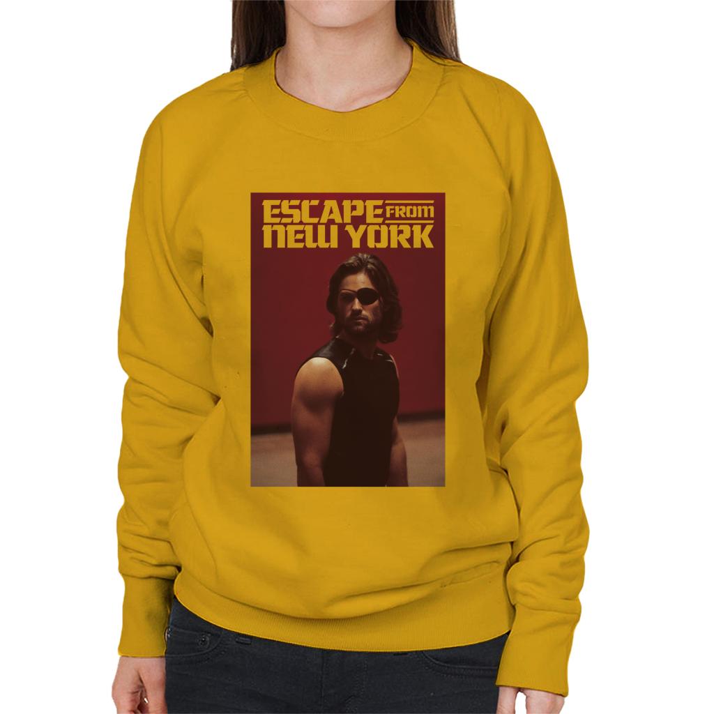 Escape From New York Snake Plissken Still Women's Sweatshirt-ALL + EVERY