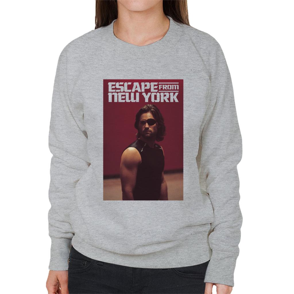 Escape From New York Snake Plissken Still Women's Sweatshirt-ALL + EVERY