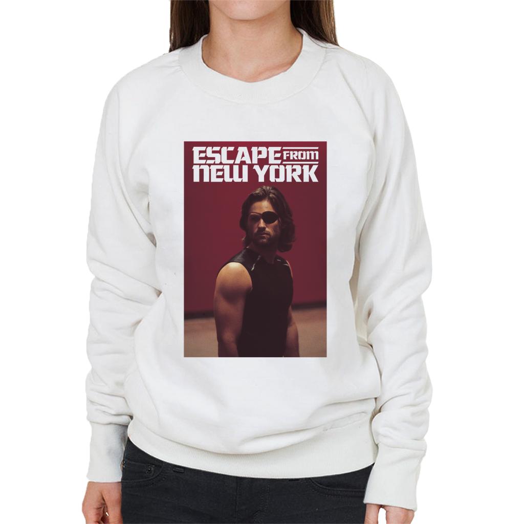 Escape From New York Snake Plissken Still Women's Sweatshirt-ALL + EVERY