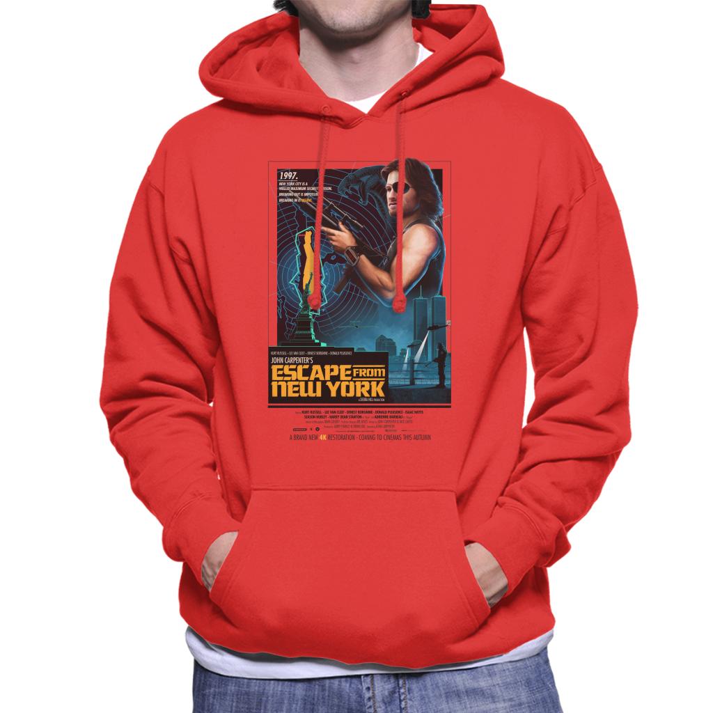 Escape From New York Snake Breaking In Is Insane Men's Hooded Sweatshirt-ALL + EVERY