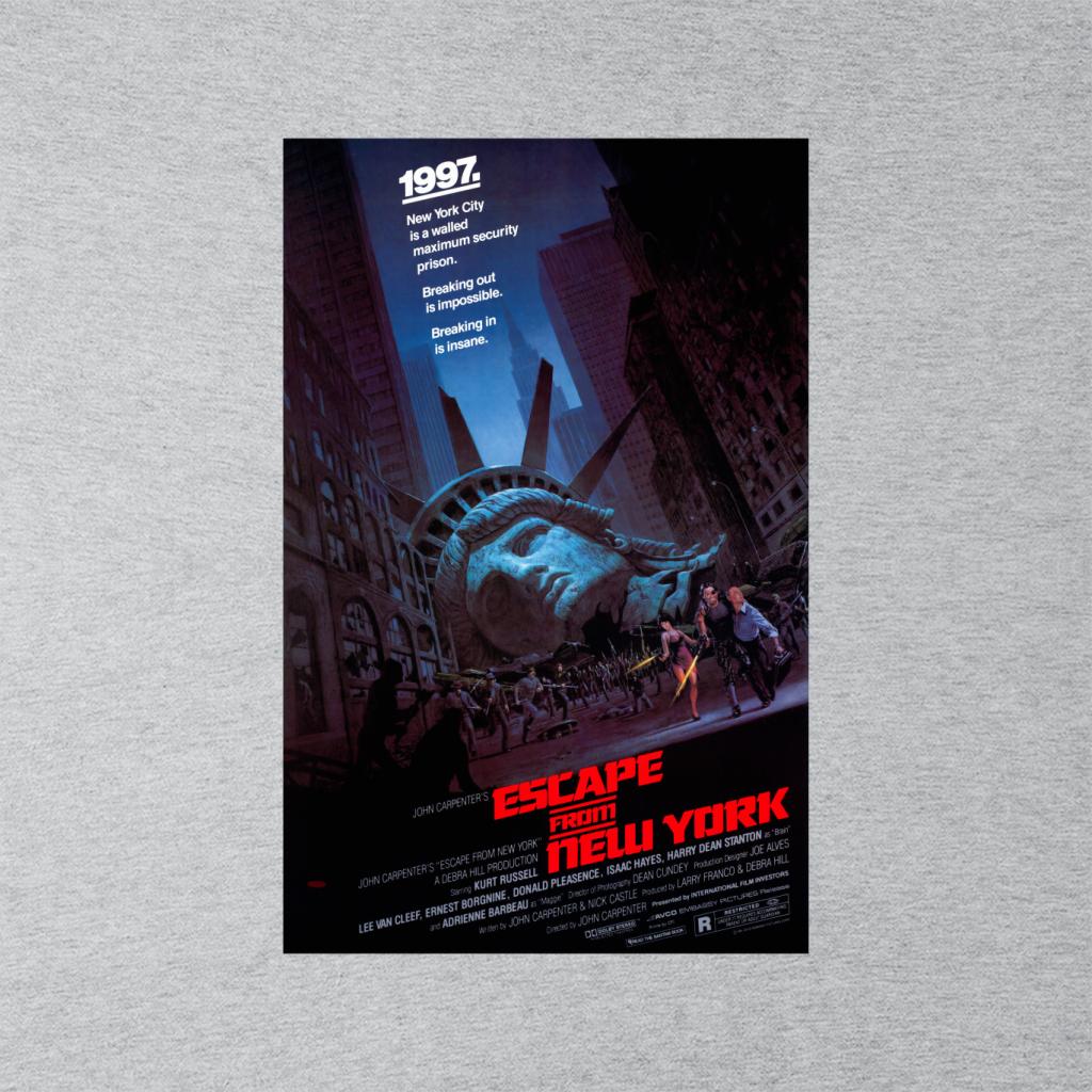 Escape From New York Prison Poster Men's T-Shirt-ALL + EVERY