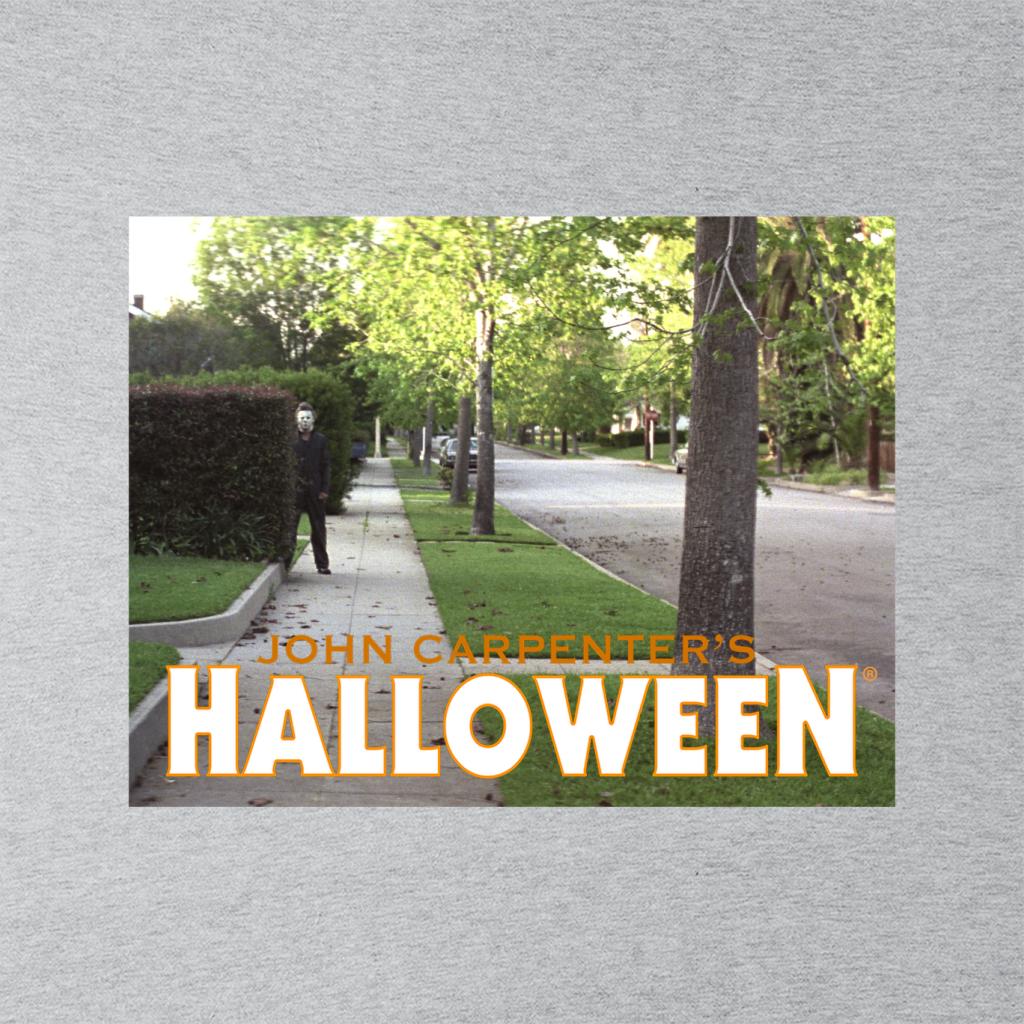 Halloween Michael Myers Behind Bush Men's T-Shirt-ALL + EVERY