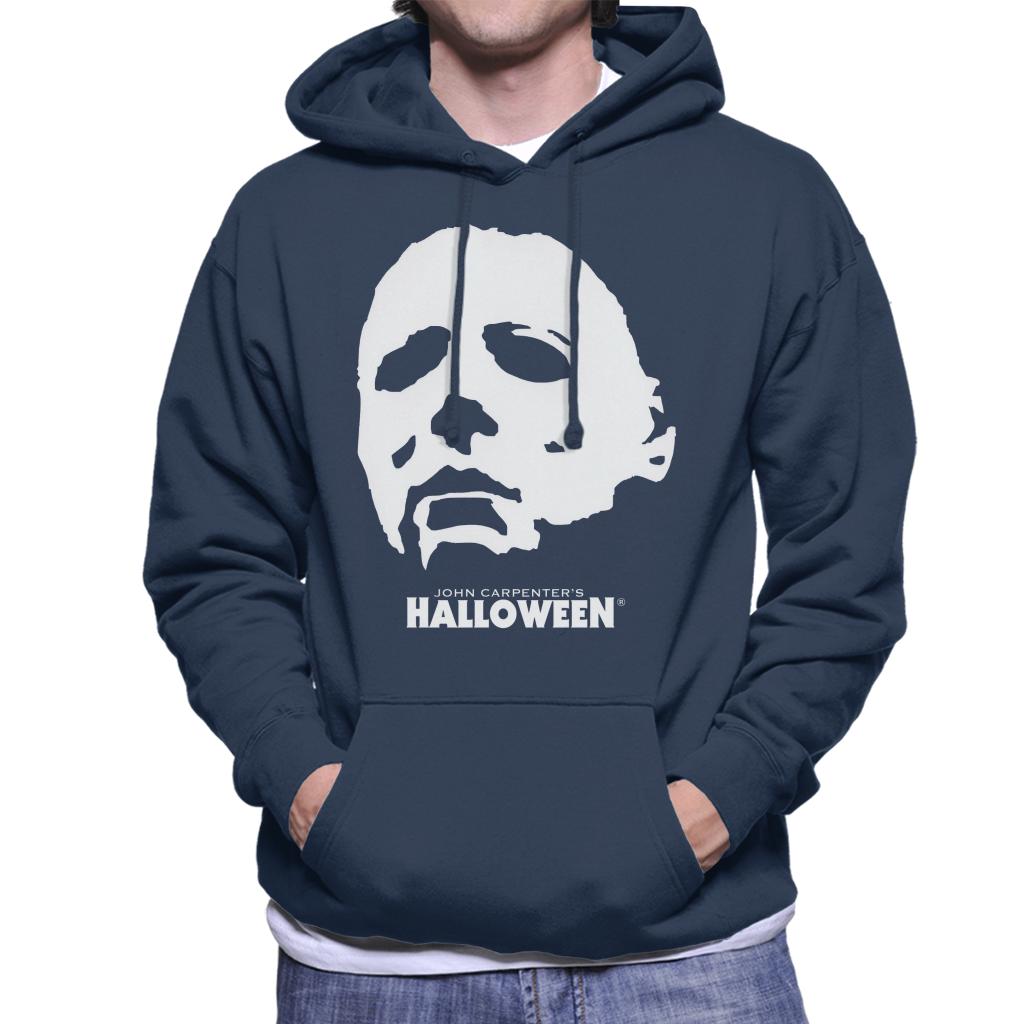 Halloween Michael Myers Silhouette Men's Hooded Sweatshirt-ALL + EVERY