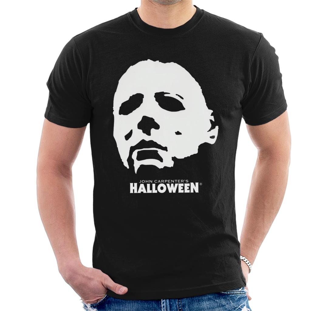 Halloween Michael Myers Silhouette Men's T-Shirt-ALL + EVERY