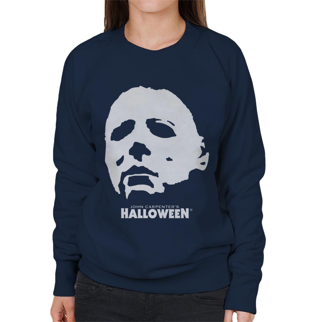 Halloween Michael Myers Silhouette Women's Sweatshirt-ALL + EVERY