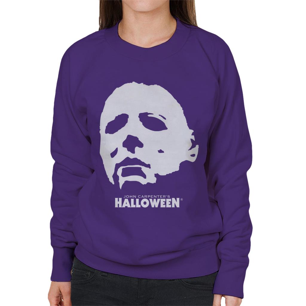 Halloween Michael Myers Silhouette Women's Sweatshirt-ALL + EVERY