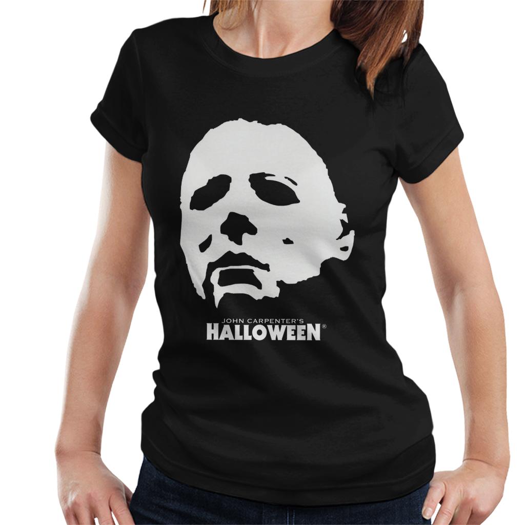 Halloween Michael Myers Silhouette Women's T-Shirt-ALL + EVERY