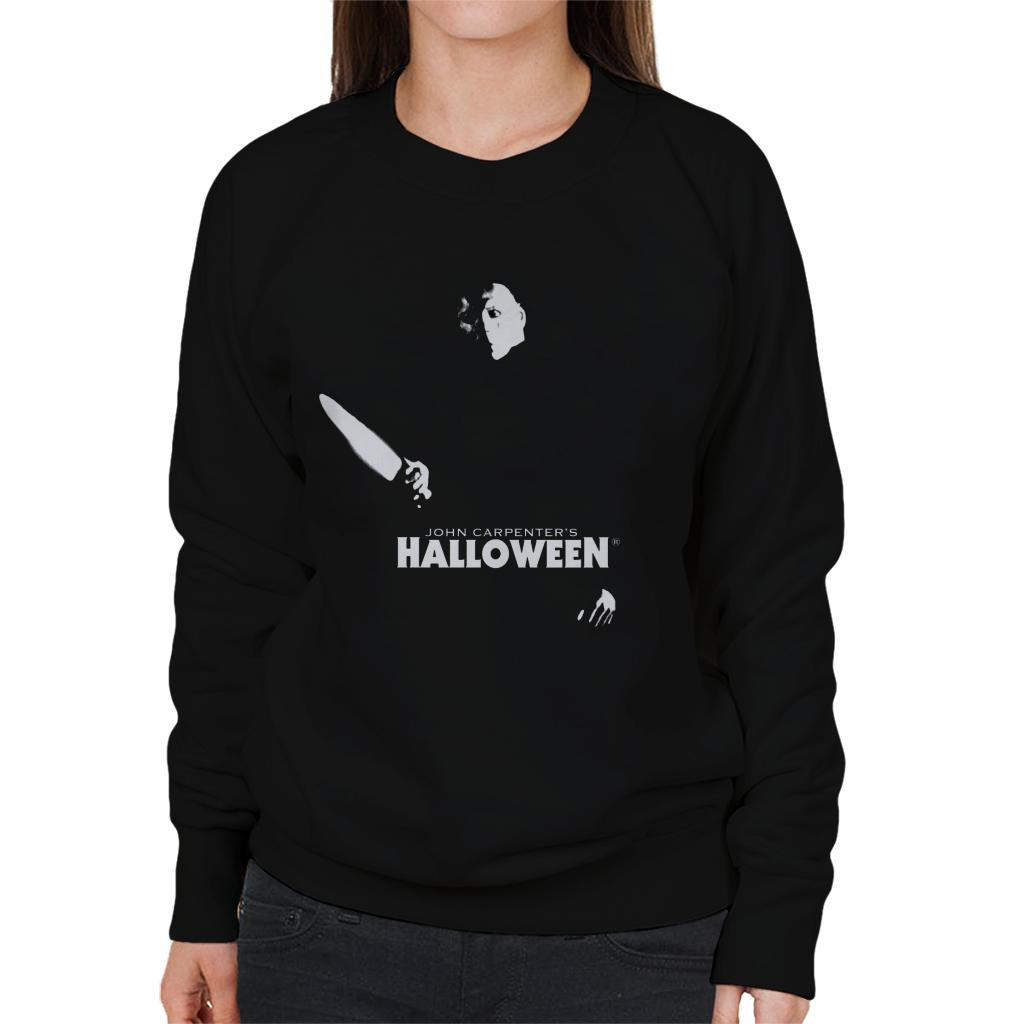 Halloween Michael Myers Silhouette In The Darkness Women's Sweatshirt-ALL + EVERY