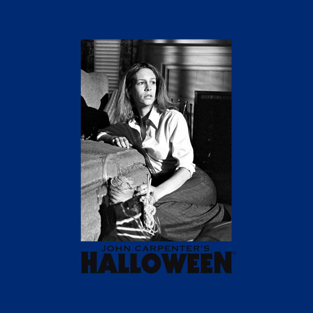 Halloween Laurie Strode Hiding From Michael Men's T-Shirt-ALL + EVERY