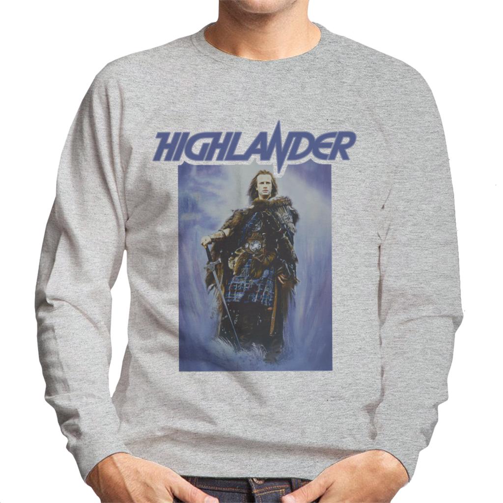 Highlander 1986 Theatrical Poster Men's Sweatshirt-ALL + EVERY