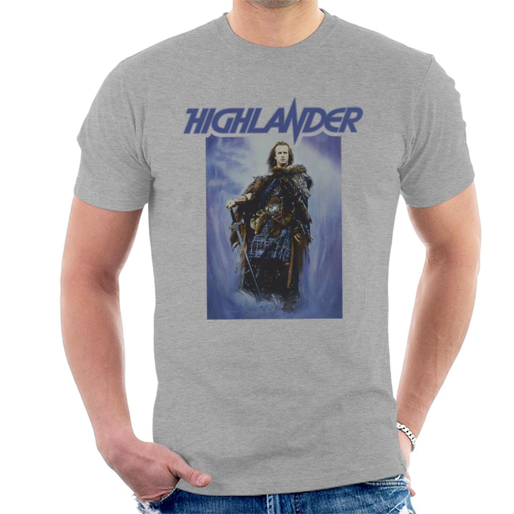 Highlander 1986 Theatrical Poster Men's T-Shirt-ALL + EVERY