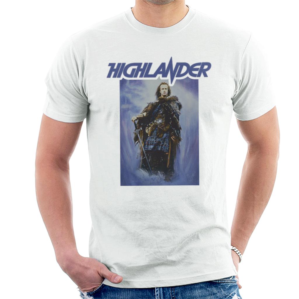 Highlander 1986 Theatrical Poster Men's T-Shirt-ALL + EVERY