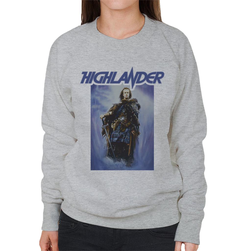 Highlander 1986 Theatrical Poster Women's Sweatshirt-ALL + EVERY