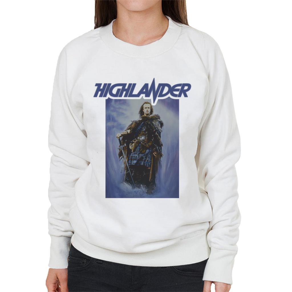 Highlander 1986 Theatrical Poster Women's Sweatshirt-ALL + EVERY