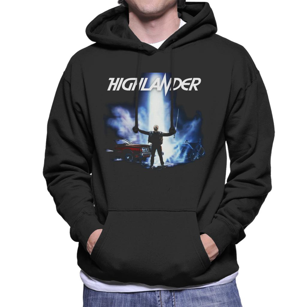 Highlander 1986 Everyday Heroes Men's Hooded Sweatshirt-ALL + EVERY