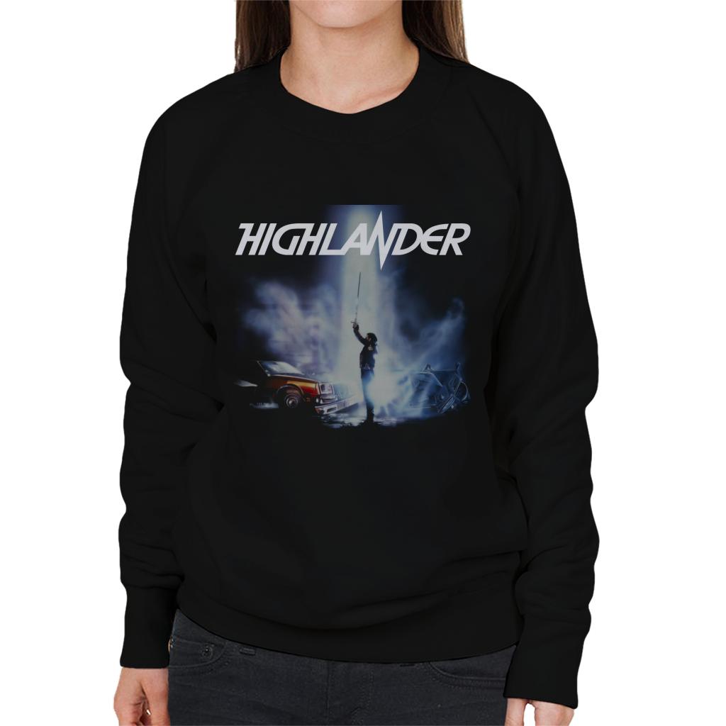 Highlander 1986 Duncan Macleod Lightning Women's Sweatshirt-ALL + EVERY