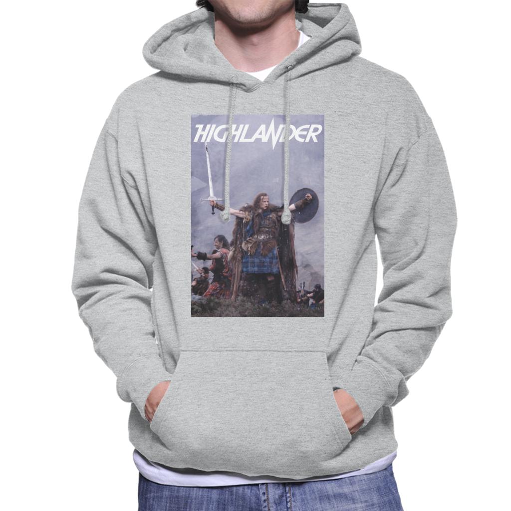 Highlander 1986 Connor MacLeod Men's Hooded Sweatshirt-ALL + EVERY