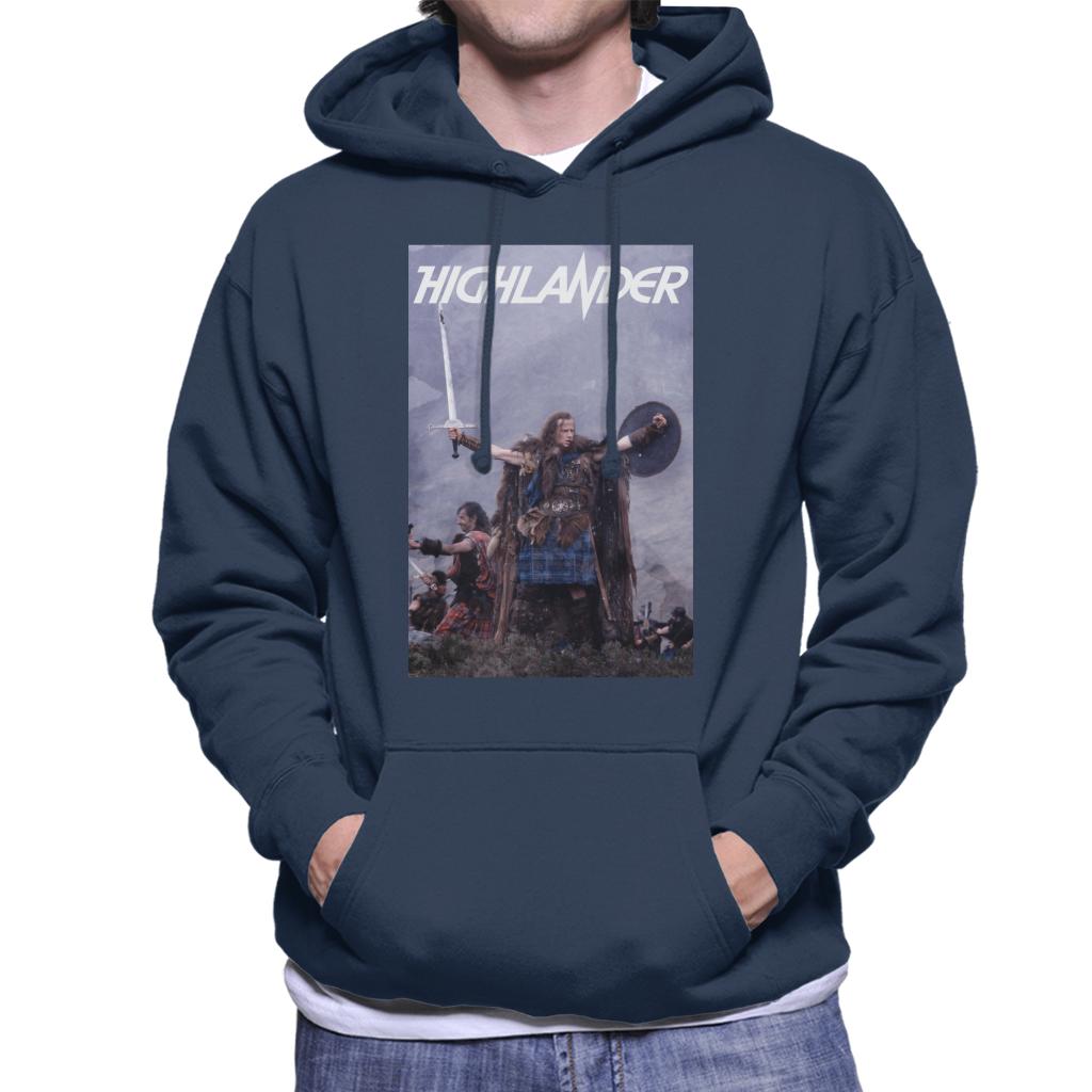 Highlander 1986 Connor MacLeod Men's Hooded Sweatshirt-ALL + EVERY