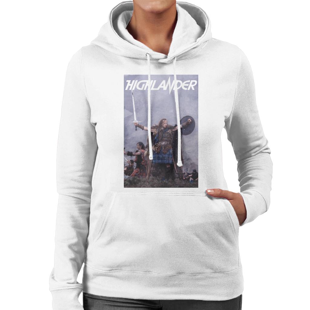 Highlander 1986 Connor MacLeod Women's Hooded Sweatshirt-ALL + EVERY