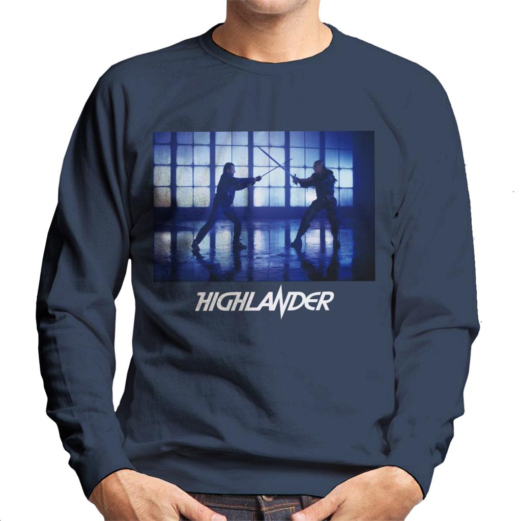 Highlander 1986 Immortals Clash Swords Men's Sweatshirt-ALL + EVERY