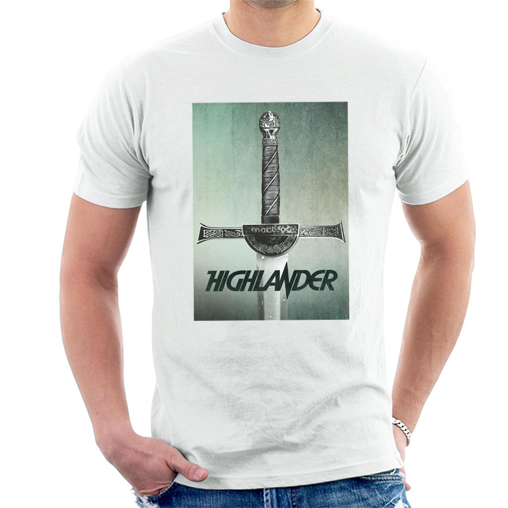 Highlander 1986 Macleod Broadsword Men's T-Shirt-ALL + EVERY