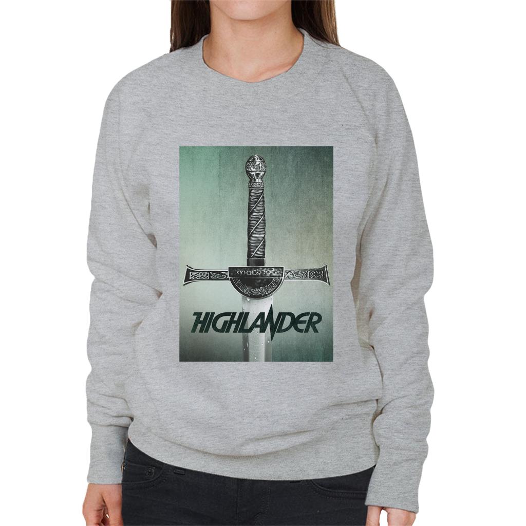 Highlander 1986 Macleod Broadsword Women's Sweatshirt-ALL + EVERY