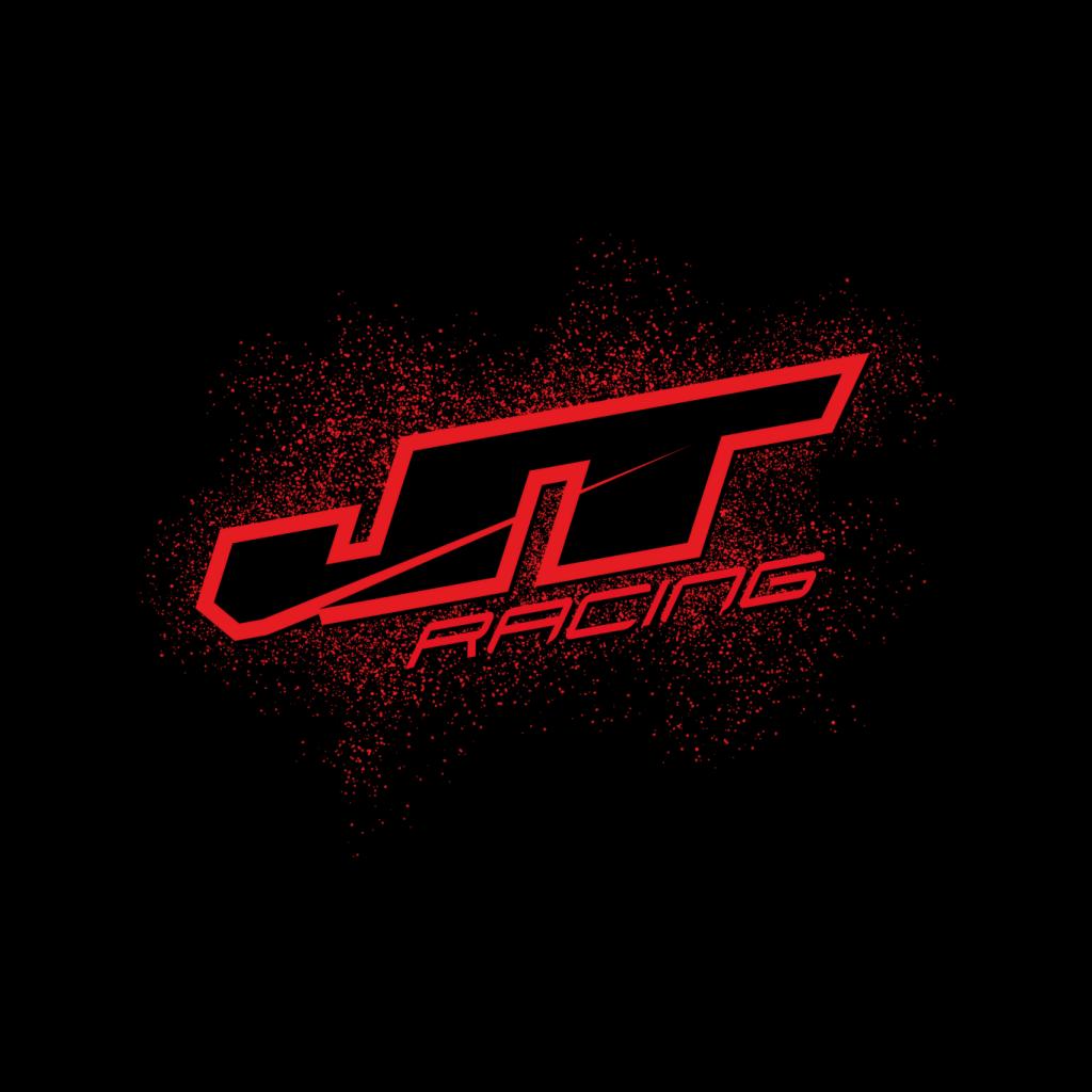 JT Racing Red Splatter Logo Men's T-Shirt-ALL + EVERY