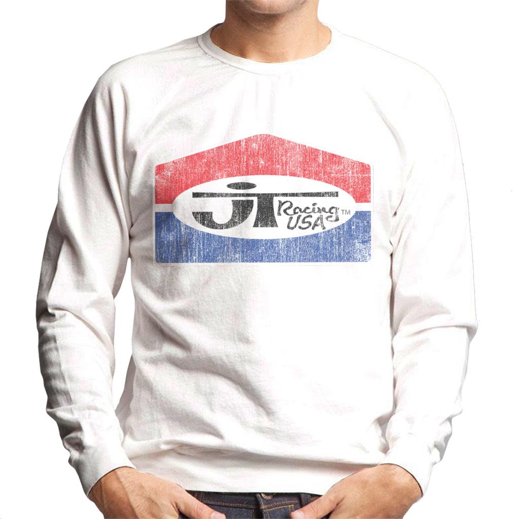 JT Racing Fading Classic Logo Men's Sweatshirt-ALL + EVERY