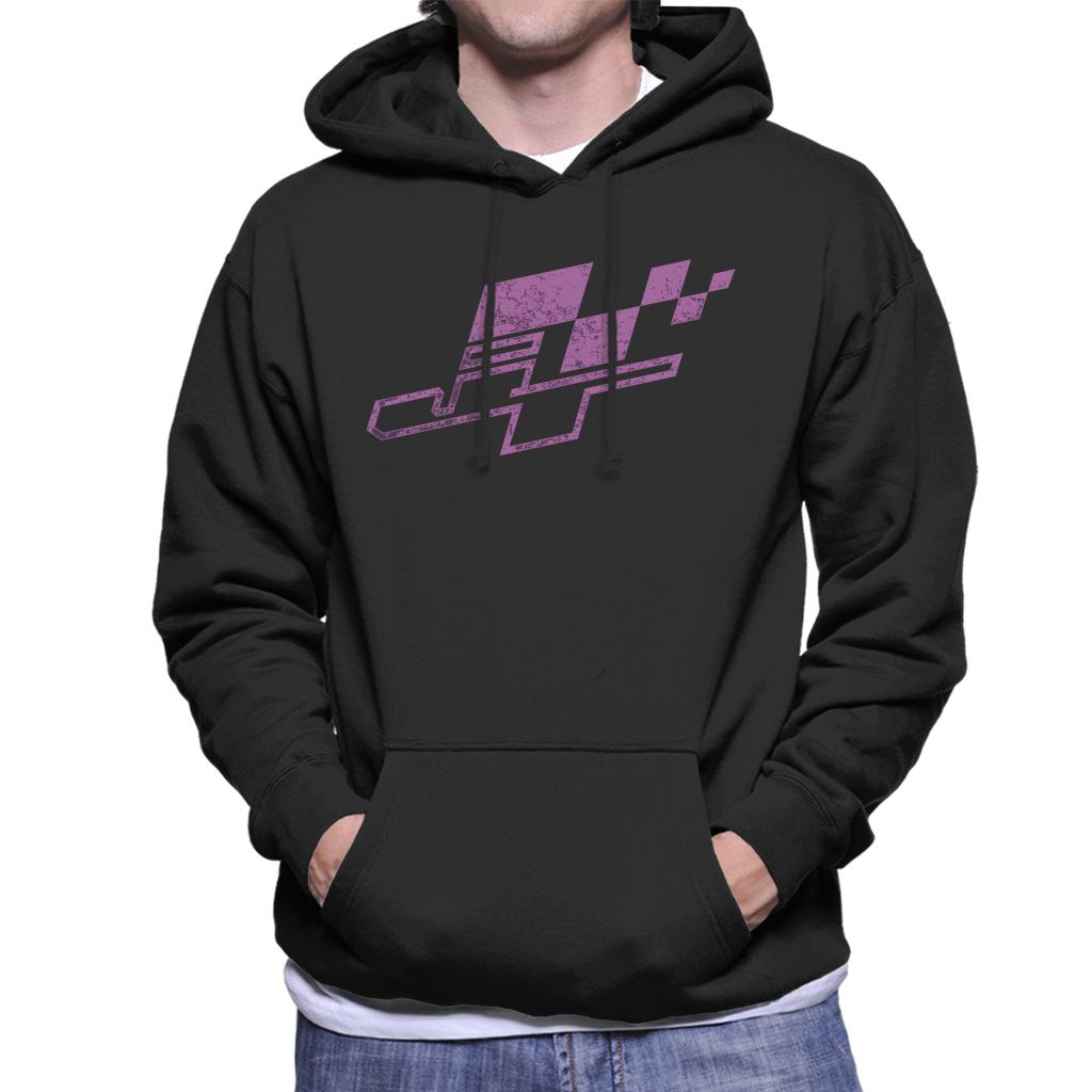 JT Racing Purple Logo Men's Hooded Sweatshirt-ALL + EVERY