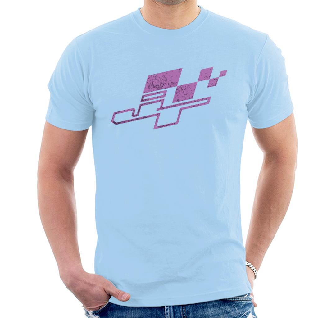 JT Racing Purple Logo Men's T-Shirt-ALL + EVERY