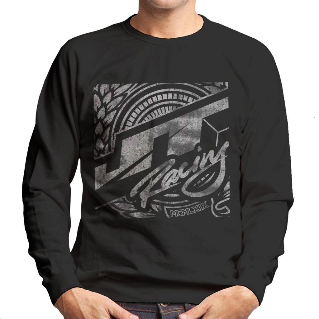 JT Racing 1969 Silver Logo Men's Sweatshirt-ALL + EVERY