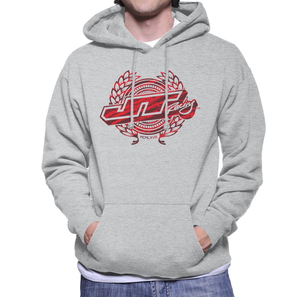 JT Racing 1969 Red Logo Men's Hooded Sweatshirt-ALL + EVERY