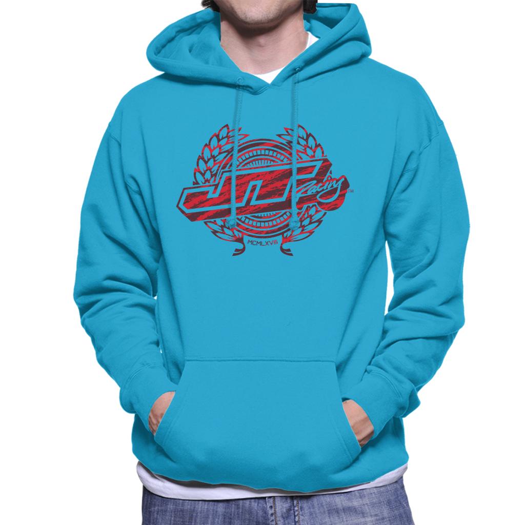 JT Racing 1969 Red Logo Men's Hooded Sweatshirt-ALL + EVERY